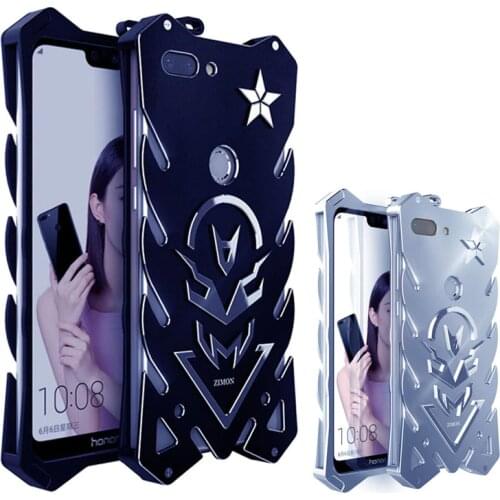 Zimon Powerful Shockproof Screw Metal case for Huawei Honor 9i Huawei Mate 10 lite Aluminum Phone Cases For Huawei Nova 2i