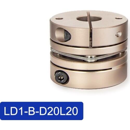 LONGWE Single Diaphragm Coupling D20L20 D26L26 Coupler Elastic Connect to Ball Screw Servo Motor