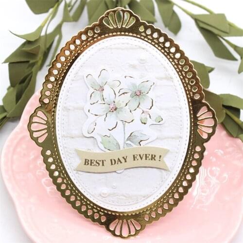 ZFPARTY Frames Metal Cutting Dies Stencils for DIY Scrapbooking Decorative Embossing DIY Paper Cards