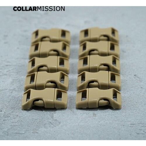 Retailing plastic adjustable buckle for students bags luggage travel buckle accessories 15mm light brown CK15SJ17