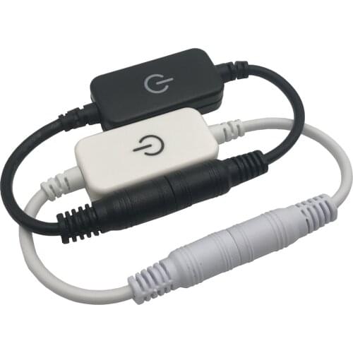 Touch Sensor Switch Dimmable Touch Switch Controller DC Connector Fit For LED Strip Light 12V Kitchen Indoor Lighting