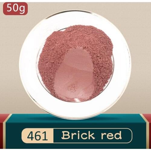Mica Pearl Pigment Powder DIY Mineral Dye Colorant Powder 10g 50g Type 461 Pearlized Dust for Soap E
