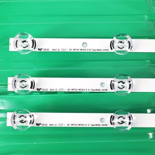 LED backlight strip for LG INNOTEK DRT 3.0 32"_A/B 32MB25VQ 6916l-1974A 6916l-1981A 32LB5820 32LF580V 32LB5610 LC320DUE