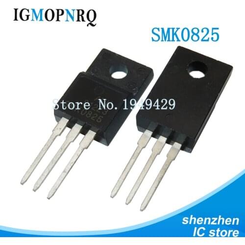 10pcs SMK0825 TO-220F 250V 8A new
