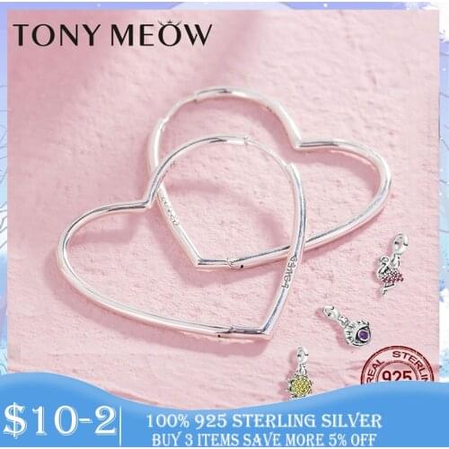 Love Heart Charm 925 Sterling Silver Flamingo Heart Charm Beads for Pan Charms Silver 925 Original Millie Charm Gift