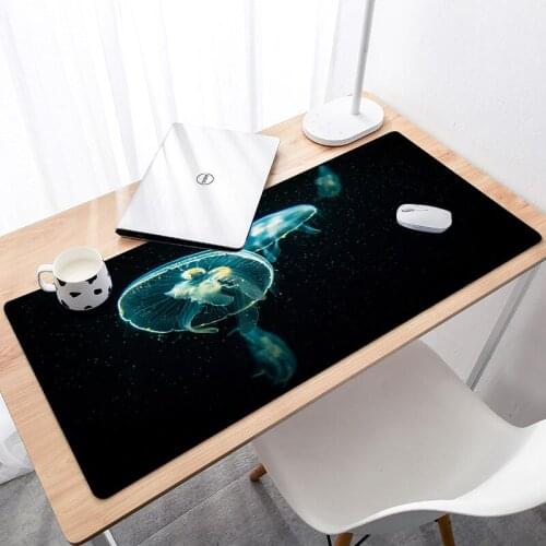 Large Gaming Mouse Pad Hot Selling High Quality Desk Mat Large Size Fast Delivery Speed Mouse Pad Gaming Mousepad Jellyfish