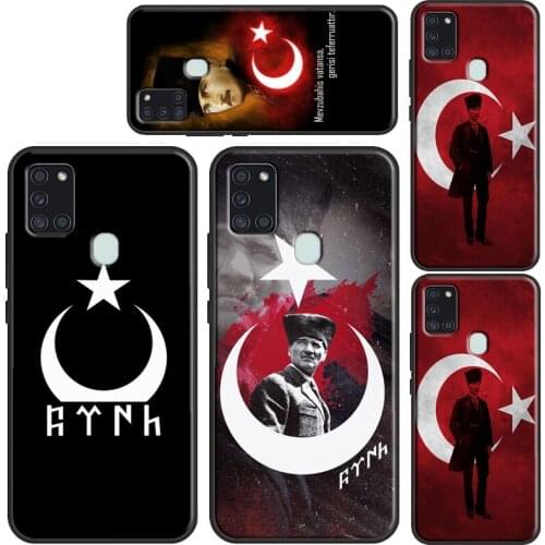 Turkei Turkey Ataturk Flag Cover For Samsung A12 A32 A42 A52 A72 A11 A31 A51 A71 A02 S A20 A30 A40 A50 A70 A20e A21S