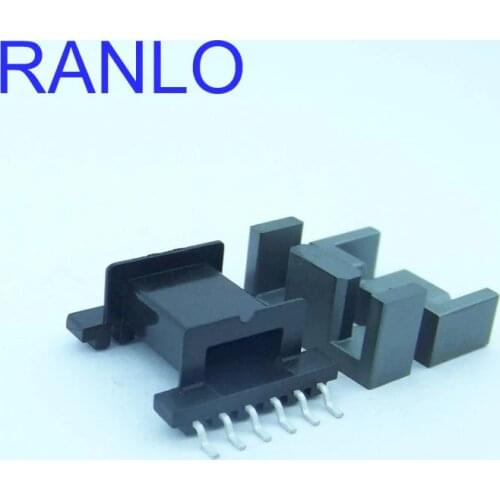 EFD20 6+6 transformer bobbin frame 6+6pin ferrite core TDG TP4A N87 N97 PC44 AL:1450 Ae: 30.36