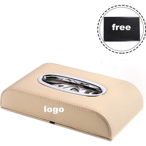 Leather/Diamond Car tissue box suit for Maserati Quattroporte Levante Ghiblii