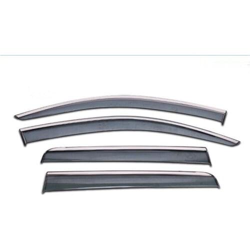 For Mitsubishi Outlander 2013 2014 2015 2016 2018 2019 Window Visor Vent Shade Rain Sun Guard Deflector Awnings Shelters Covers