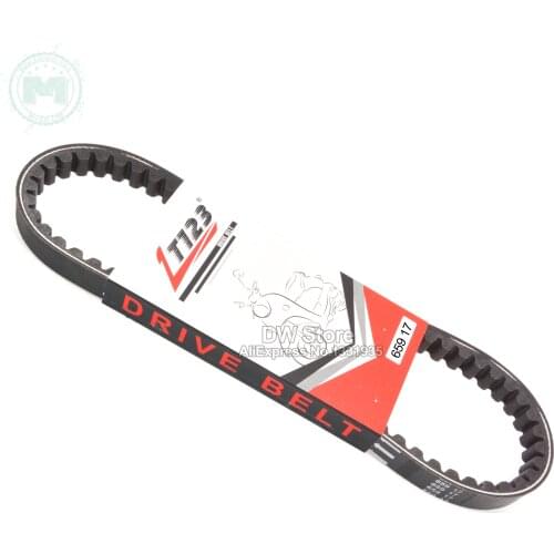 LT123 659 17 Motorcycle Scooter Moped ATV High Quality Rubber drive belt