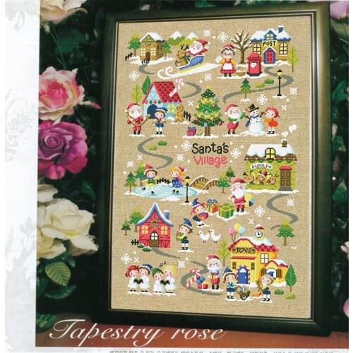 Cross Stitch Set Chinese Cross-stitch Kit Embroidery Needlework Craft Packages Cotton Fabric Floss New Designs Embroidery G89