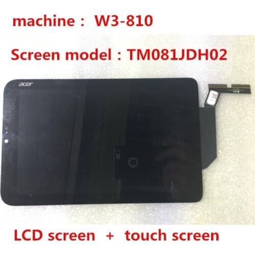 The new W3-810 assembly screen 8.1 inch LCD screen + touch TM081JDH02