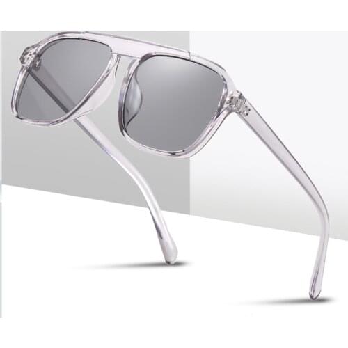 New Fashion Vintage Oversized Square Sunglasses Women Brand Designer Luxury Retro Black Frame Sun Glasses for Women Female UV400