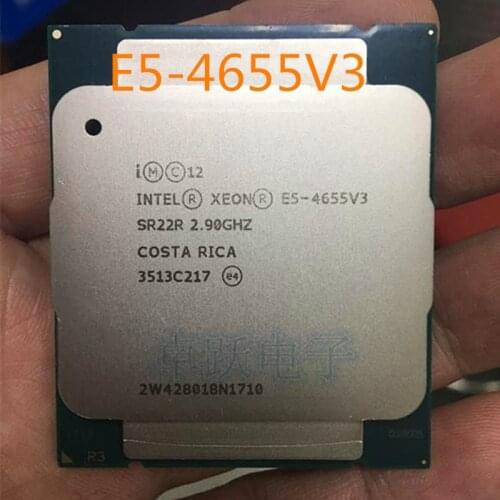 E5-4655 V3 Original Intel Xeon E5-4655V3 2.90GHz 6-core 12MB LGA2011-3 free shipping