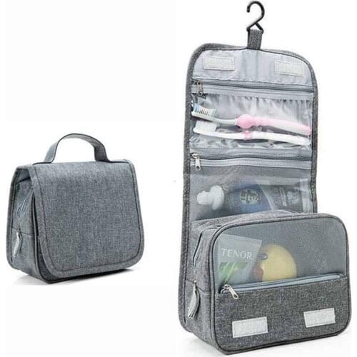 Hanging travel cosmetic bag ladies zippermen and women wash bag portable storage bag shower cosmetic bag NB159