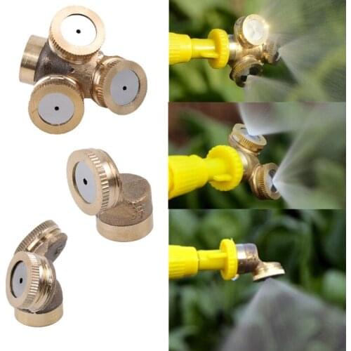 Atomizing Nozzle Dust Removal Cooling Planting Agricultural Adjustable Garden Sprinkler Sprayer Accessories