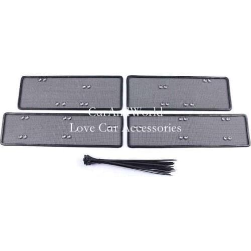 Front Grille Insect Screening Mesh Insert Net Stainless Steel Cover Trims For VW Volkswagen Sagitar 2019 2020 Car Accessories