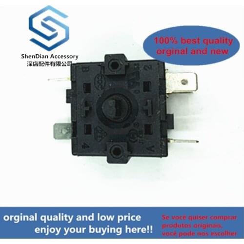 2pcs only orginal new 25T125 heater electric water heater knob five-plug gear switch XK2 FS40F60F50-21C4