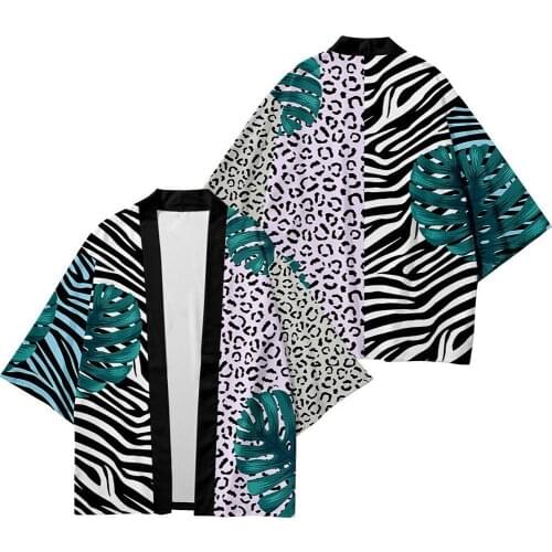 Japanese Kimono Cardigan Cosplay Shirt Blouse For Women Men Vintage Japanese Yukata Female Summer Beach Sunscreen Coat Clothes