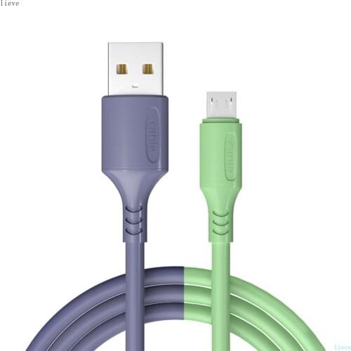 Liquid charge Cable For Samsung Android Fast Charging Magnet Charger Micro USB Type C Cable Mobile Phone Cord Wire