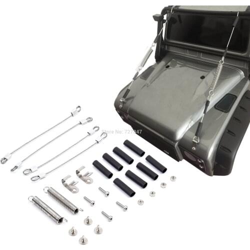 1:10 RC Car Modified Part Steel Rope for 1/10 RC Crawler Traxxas TRX-4 TRX4 Axial SCX10 90046 D90 D110 Tamiya Mst