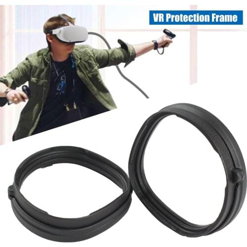 1 Pair Black Eyeglass Magnetic Frame For Oculus Quest 2 VR Protection Oculus Quest 2 VR Glasses Accessories