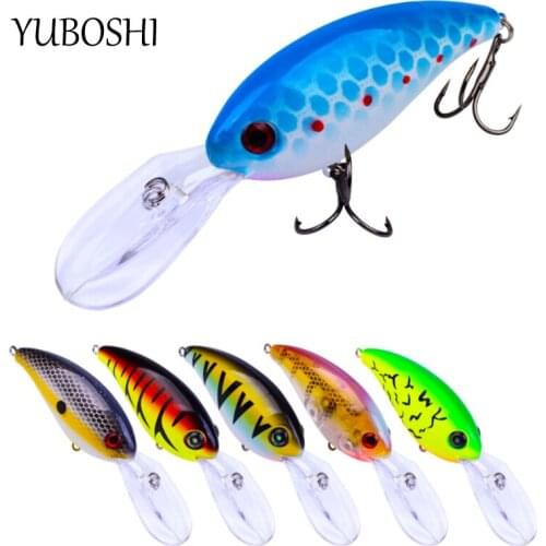 1PCS High Quality Minnow Fishing Lure 10CM-14.52G Crank Bait Carp Hard Bait Artificial Plastic Wobbler Fishing Tackle