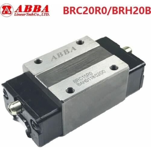 10pcs/lot BRC20RO BRH20B Original Taiwan ABBA Linear narrow Block for CNC Router Laser Machine