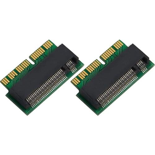 2 Pieces M.2 Ngff to Ssd Hard Disk Ngff M.2 to X1 Carbon 2013,2014, 2015, 2016, 2017, Notebook Adapter Card