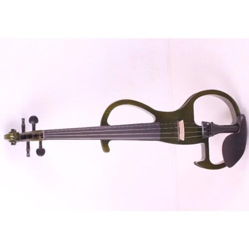 4/4 Electric Violin 4 string dark green color #2 the item is the color if you need other color please tell me