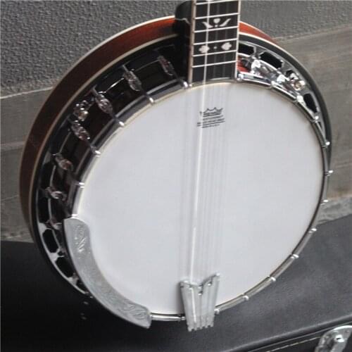 5 string banjo guitar, , good quality, hardcase available