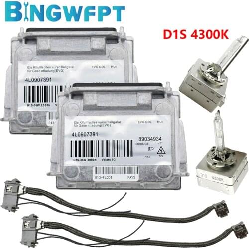 6G D1S D1R Xenon HID Headlight Ballast Unit Controller 2007-2010 For BMW Audi VW GMC Volvo Valeo 89034934 4L0907391