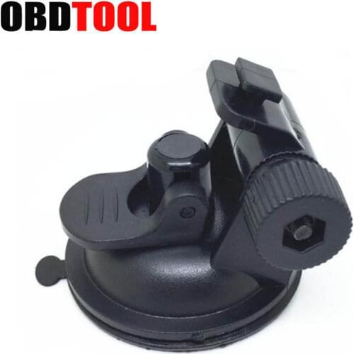 New T Type Round Base Vehicle Recorder Vacuum Sucker Base for Car DVR GPS Holder Driving Recorder Suction Cup DV Black Stands