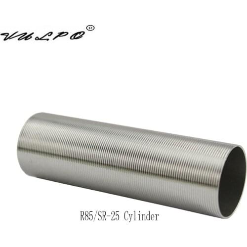 VULPO Stainless Steel Cylinder for R85 SR-25 Series airsoft AEG Hunting Accessories