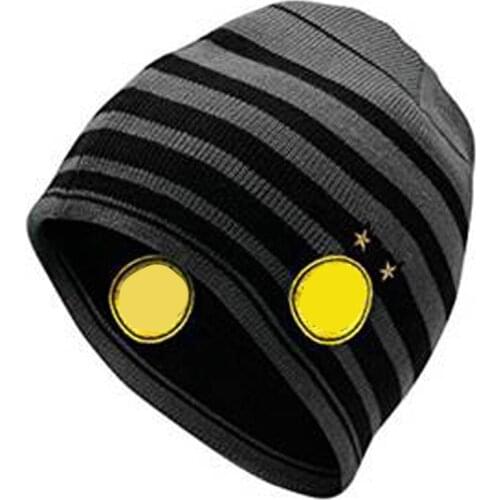 Custom Logo Double-sided Hat Reversible Beanies Crochet Ski Cap Knit Beanie Without Pompom Ball