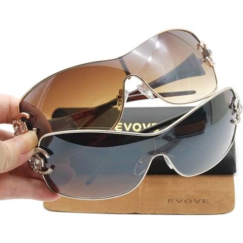 Женские солнцезащитные брендовые очки EVOVE China At AliExpress
