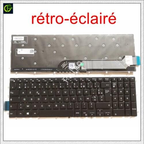 French Azerty keyboard for Dell P66F P66F001 P72F P72F002 P75F P75F002 P75F003 P82F P75F001 P75F006 P89F 001 005 Belgian BE FR