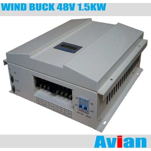 MPPT 48V 1.5KW Wind Generator Controller with Buck Function for High Voltage Charing Free Software Monitor CE Certificated