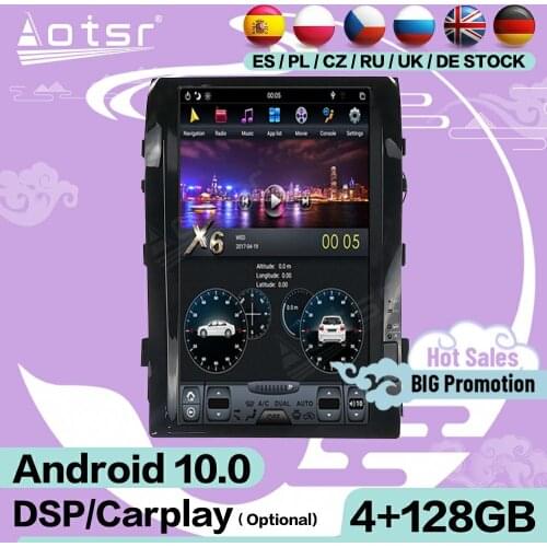 128G Tesla Screen Multimedia Stereo Android Player For Toyota Land Cruiser 2008 2009 2010 2011 2012 2013 2014 2015 GPS Head Unit