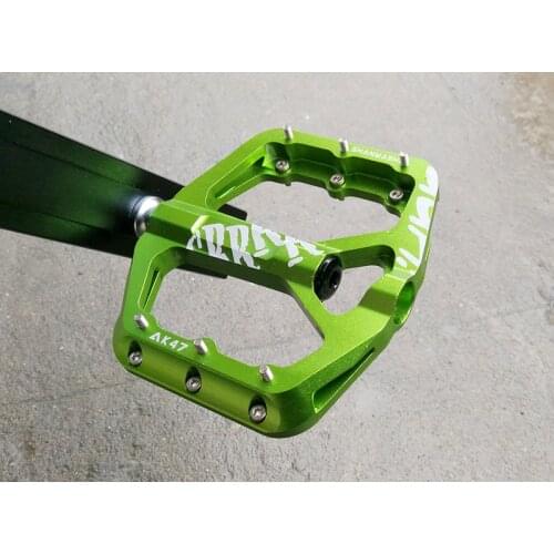 New ultra-light CNC aluminum alloy mountain bike pedal non-slip mtb bicycle platform DU bearing axle pedal MTB BMX bicycle pedal