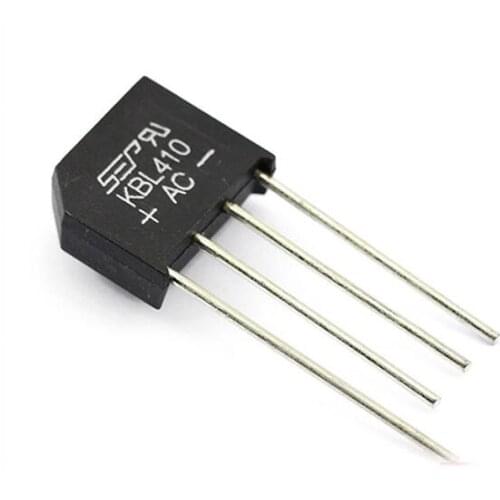 New 1PCS KBL410 KBL-410 4A 1000V Single Phases Diode Rectifier Bridge Wholesale Electronic