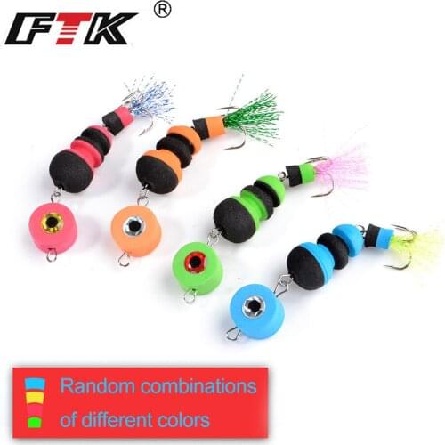 Fishing hook 4pcs Jig Swivel Soft Lure Insect bait Swim baits Wobbler Bass Lure Minnow Popper Floats Fishing Accessories Pesca