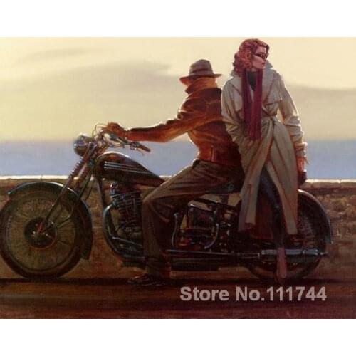 Modern art for home Coastal Ride Brent Lynch canvas paintings High quality Hand painted