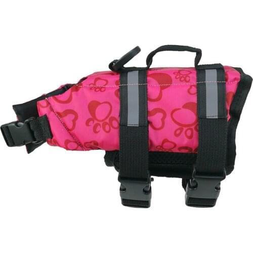 LeChong Dog Life Vest Summer Pet Reflective Life Jacket Dog Safety Clothes Pet Dogs Safety Swimming Suit Dog Swimwear