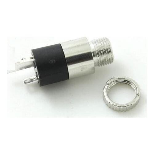 10PCS/Lot PJ392 3.5mm Stereo Female Sockect Jack with Screw 3.5 Audio Headphone Connector PJ-392