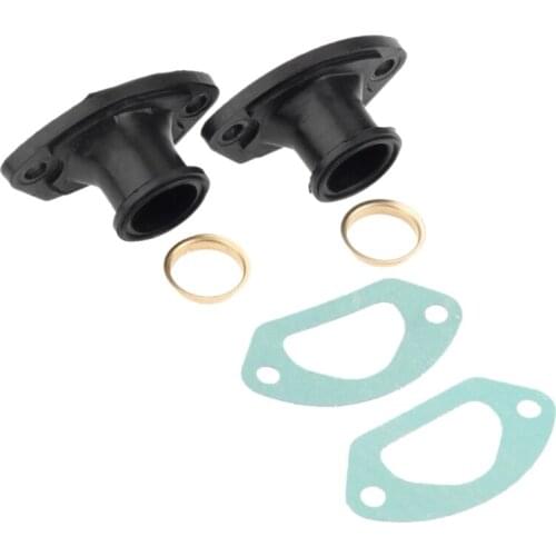 2pcs/Set Chainsaw Exhaust Intake Manifold Brass Ring Gaskets For 45CC 4500 52CC 5200 58CC Chinese Chainsaw Parts Chain