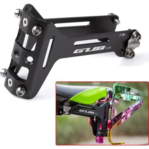 CNC Aluminum Bicycle Bottle Converter Adapter For Bike Saddle Mount Double Bottle Cage Bracket MTB Road Cycling Accessories