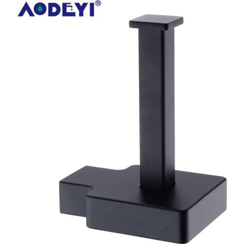 Toilet Paper Holder Bathroom Stand Hanger Brass Tissue Rack Kitchen Towel Hook Black/Brushed Gold