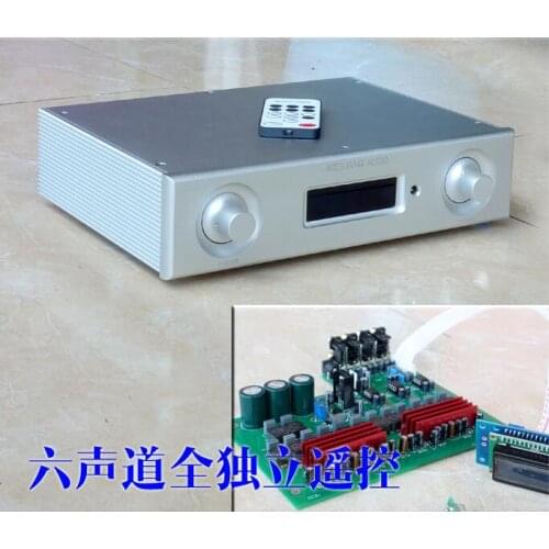 Finished AD6 Full Remote 5.1 Channel Amplifier TPA3116 HiFi Power Amplifier New